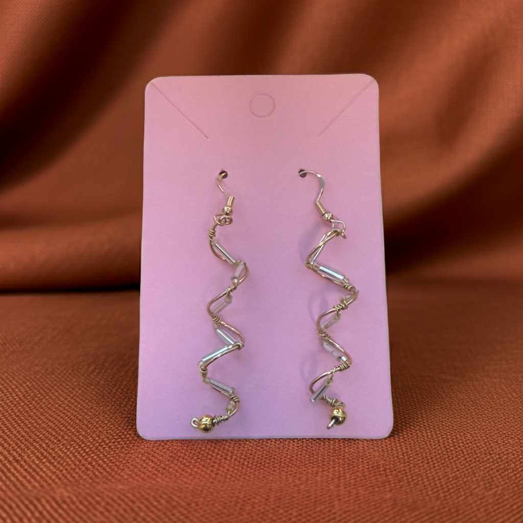 Elegant sweet twirl Earrings