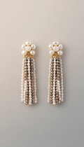 Freshwater Pearl Tassel Earrings