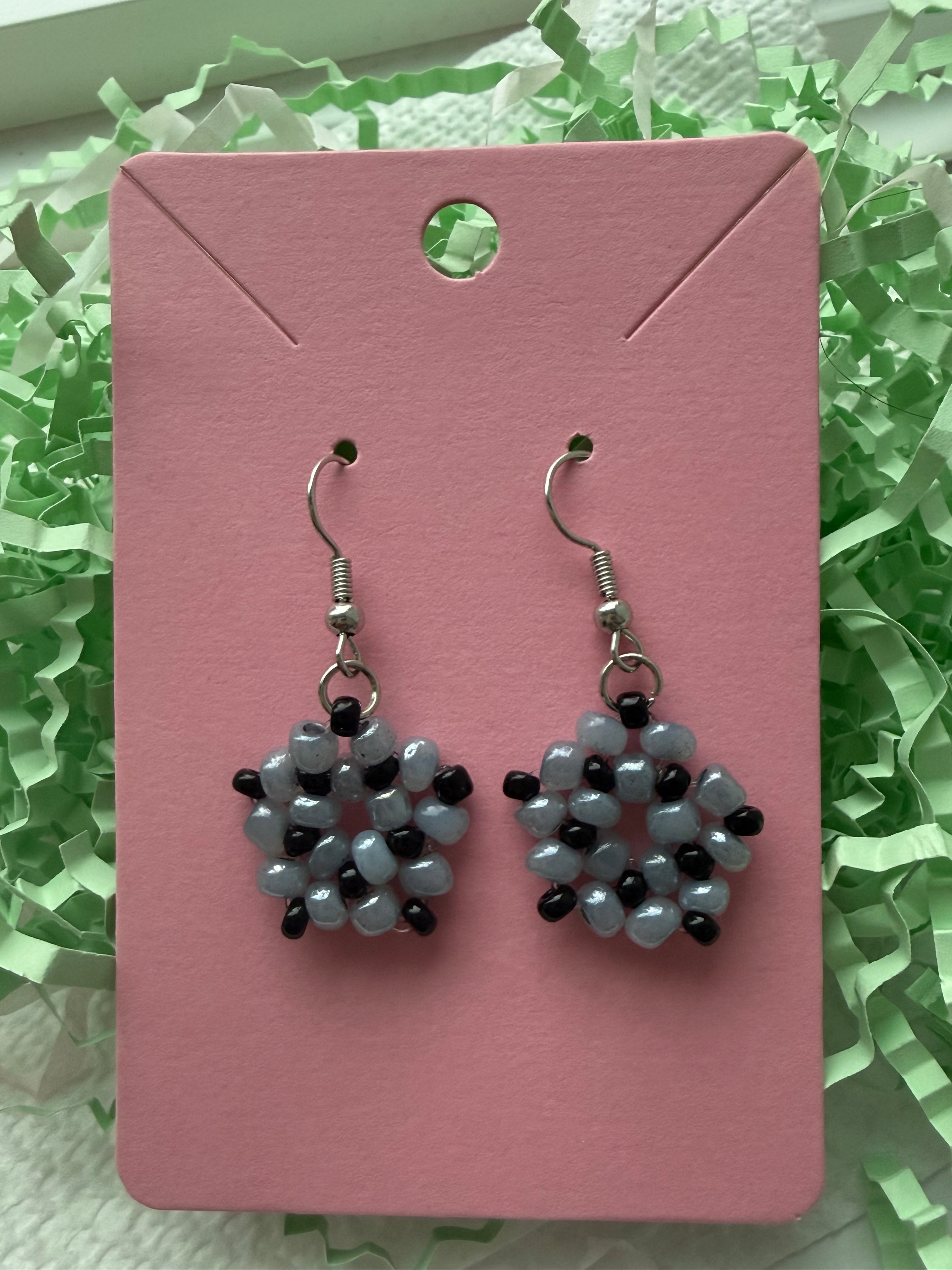 Star Beaded Earrings