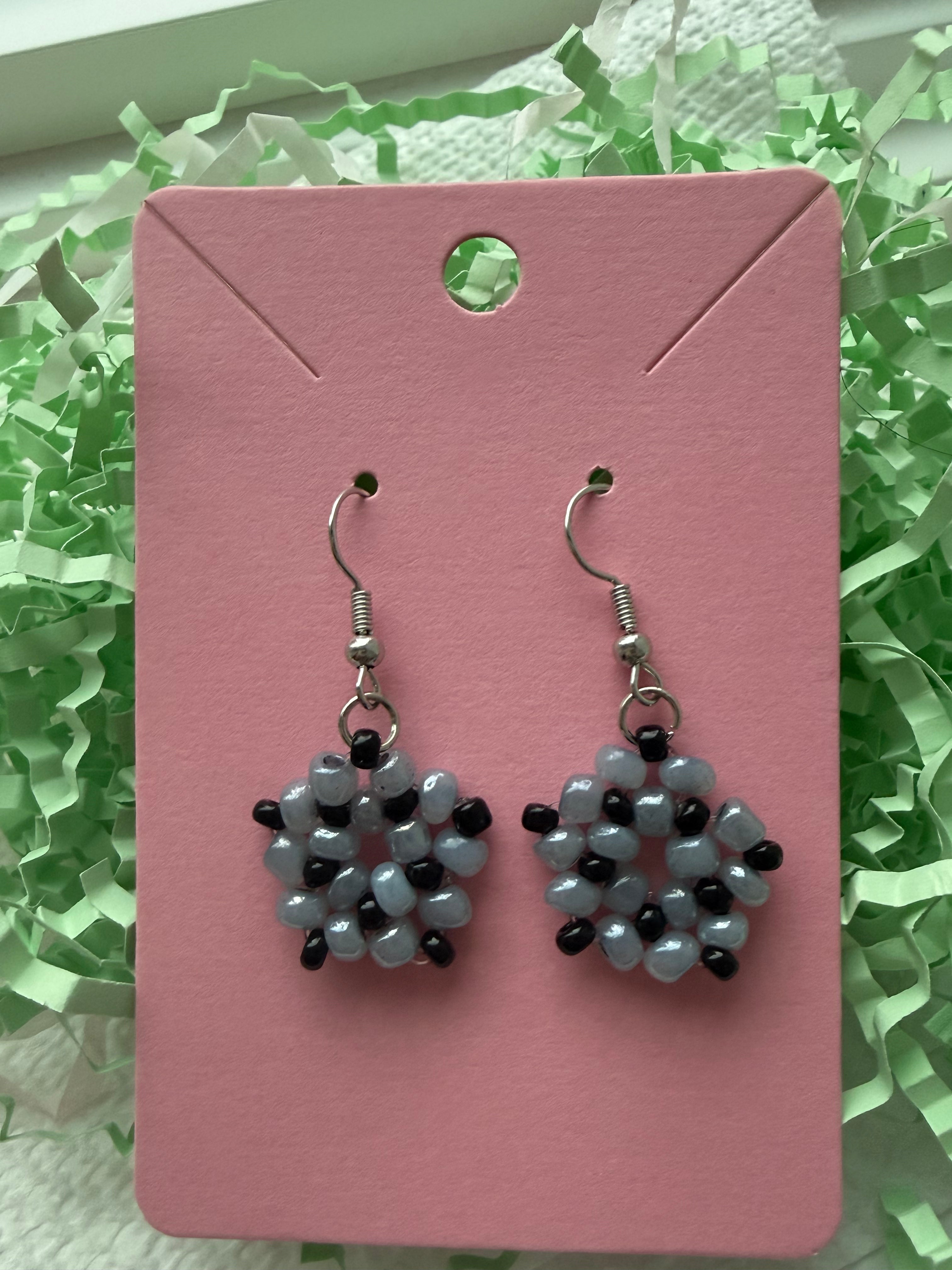 Star Beaded Earrings
