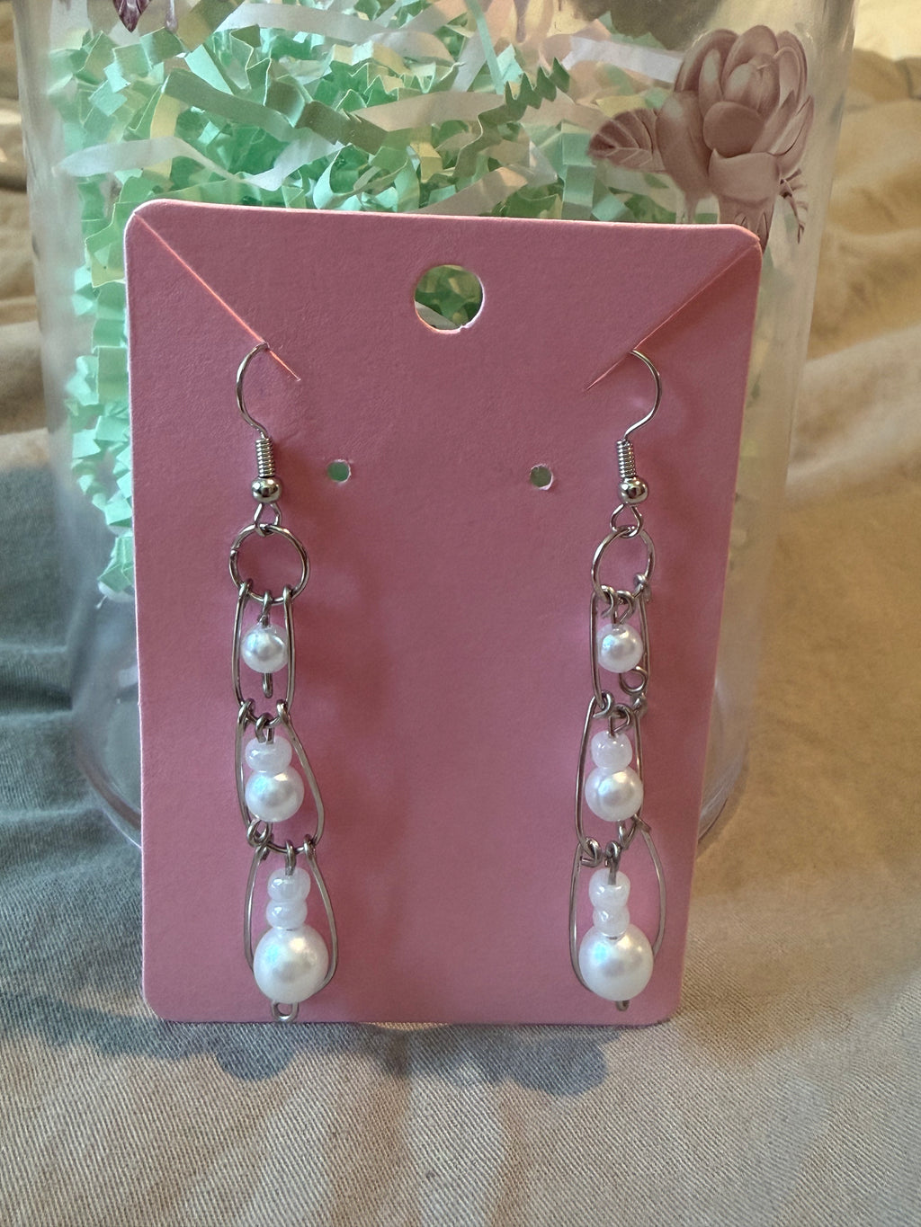 Pearl Chandelier Earrings