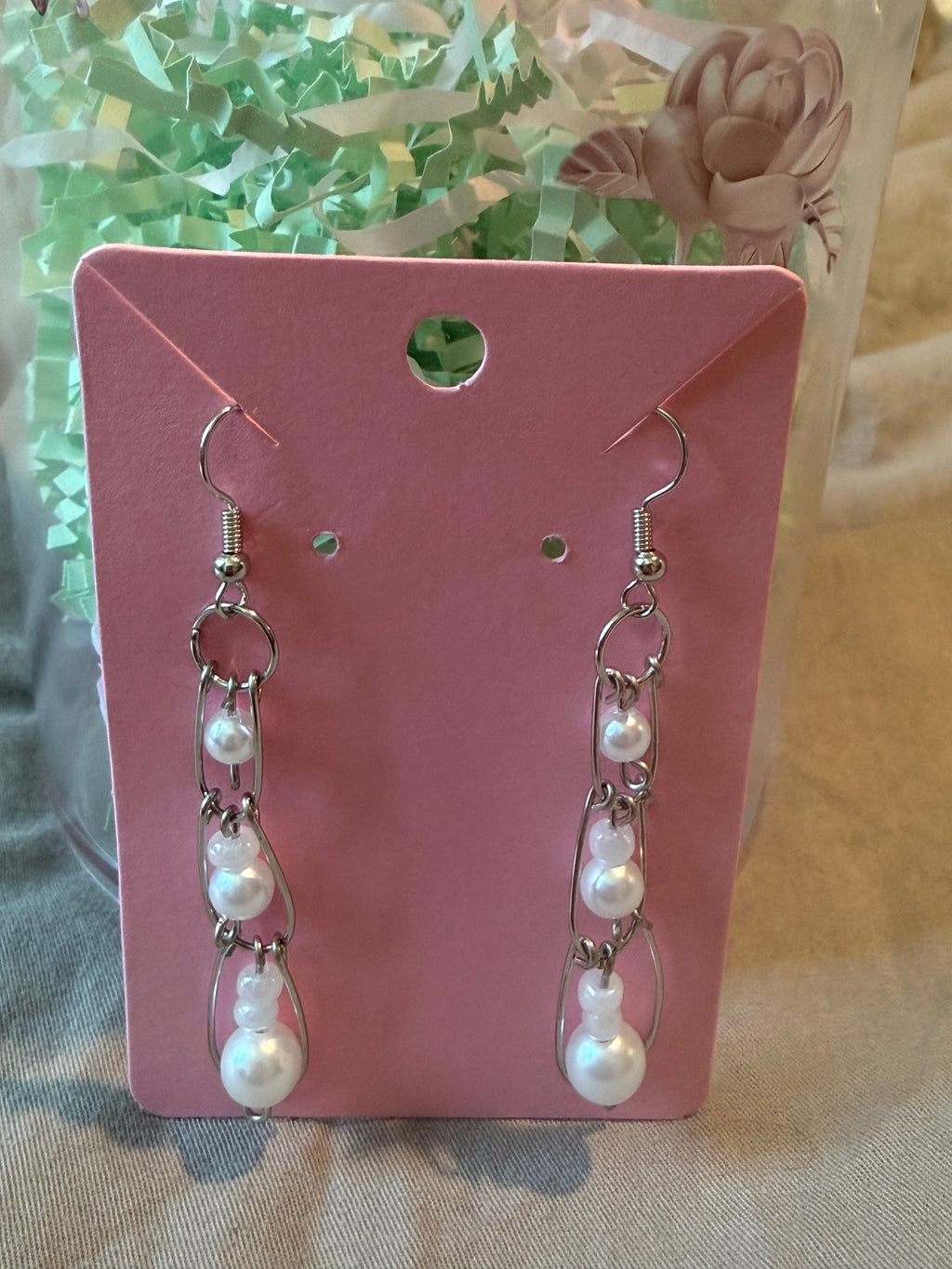 Pearl Chandelier Earrings