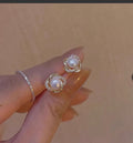 Versatile Entwined Pearl Earrings C
