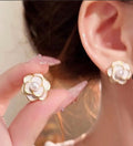 Unique Camellia Earrings C
