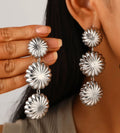 Hammered Texture Metal Studs C