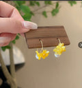 Yellow Translucent Flower Artificial