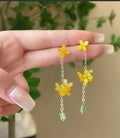 Gold Chain Yellow Flower B
