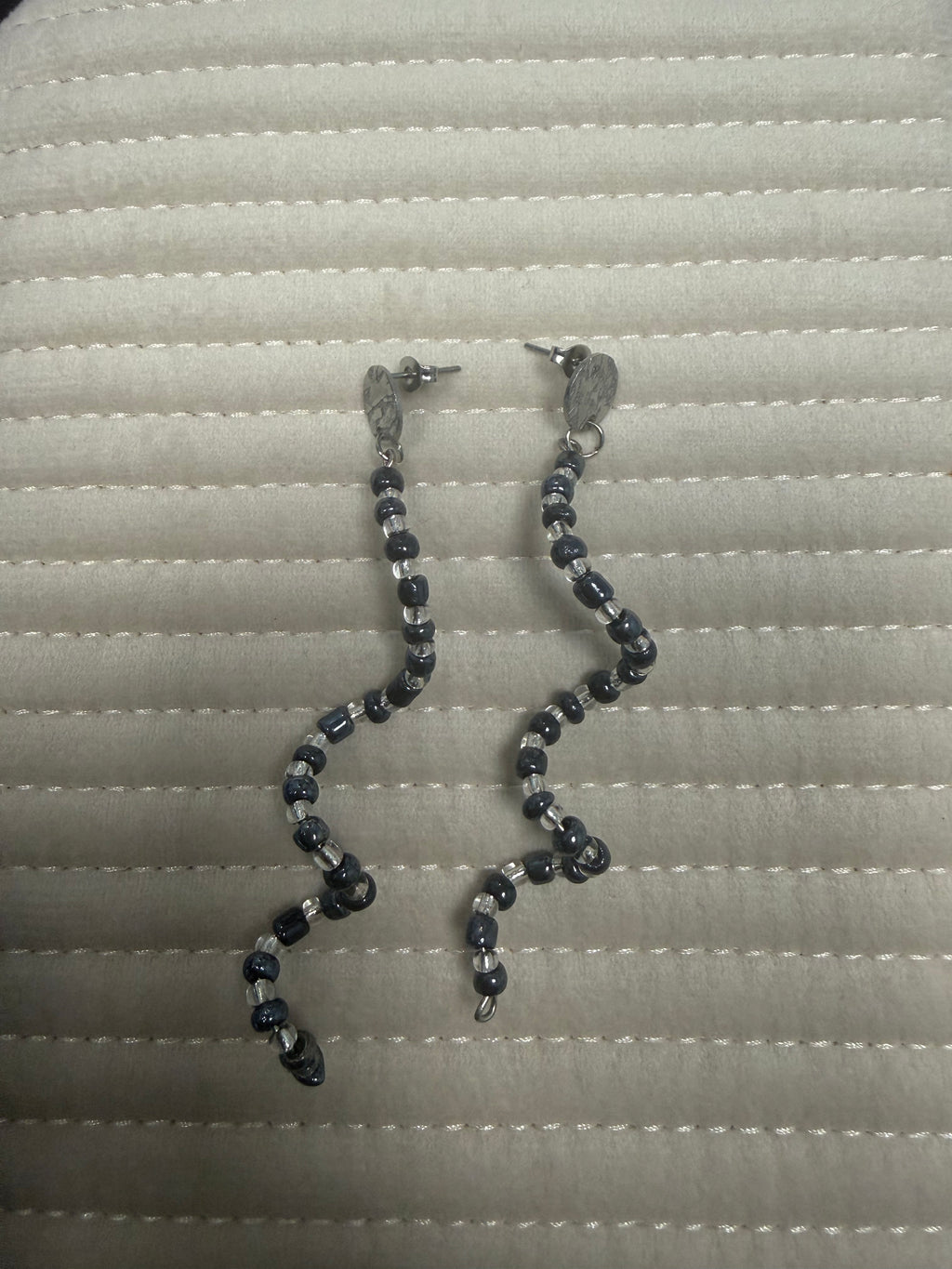 Long Beaded Earrings