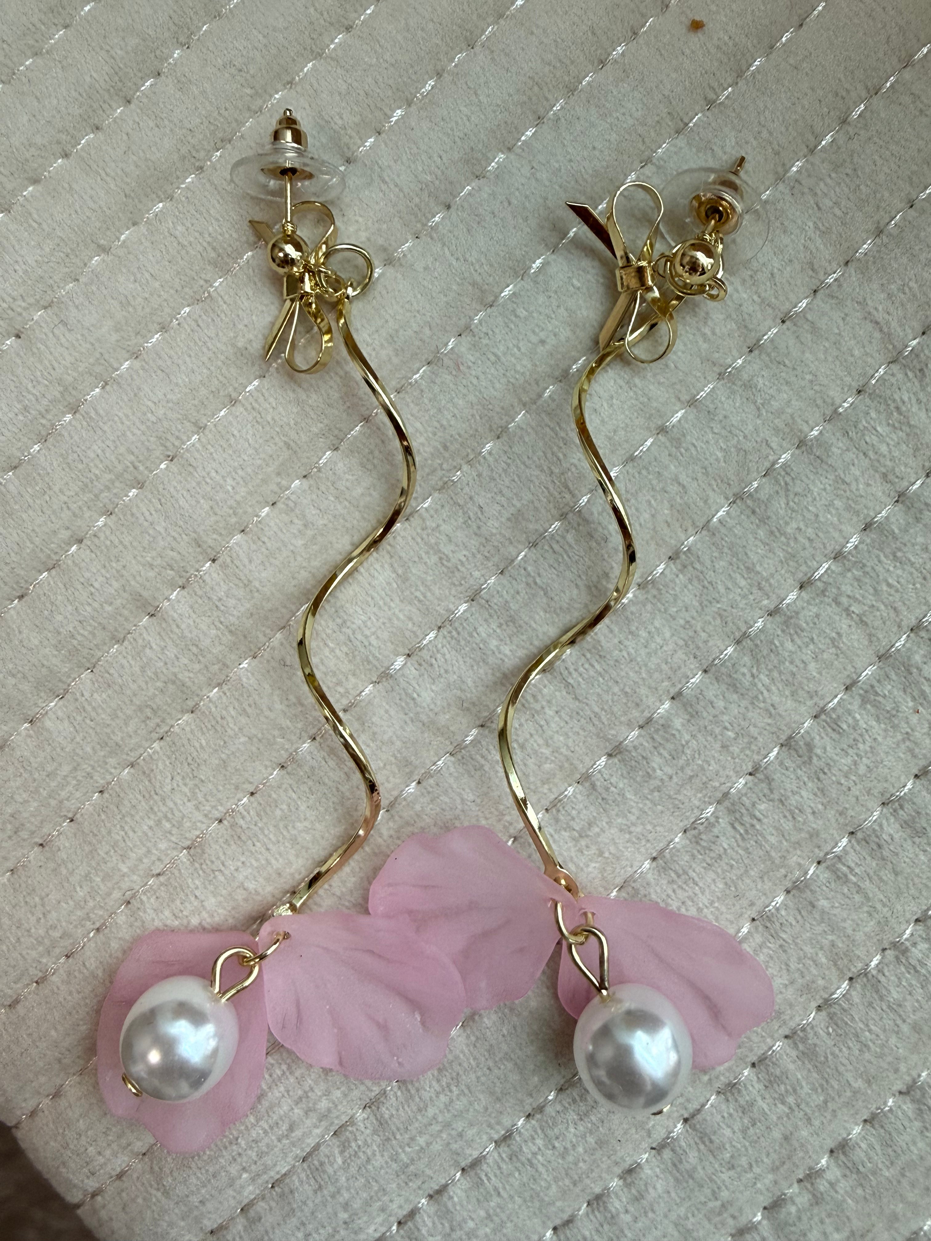 Bow Thin Rod Pearl Petal