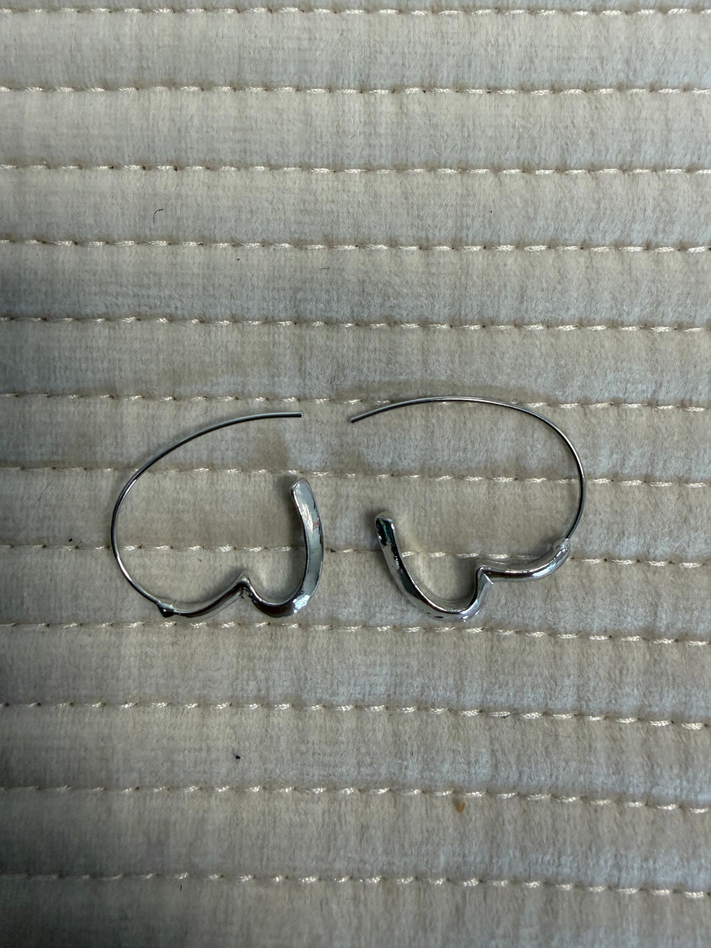 Minimalist Heart Shaped Earrings