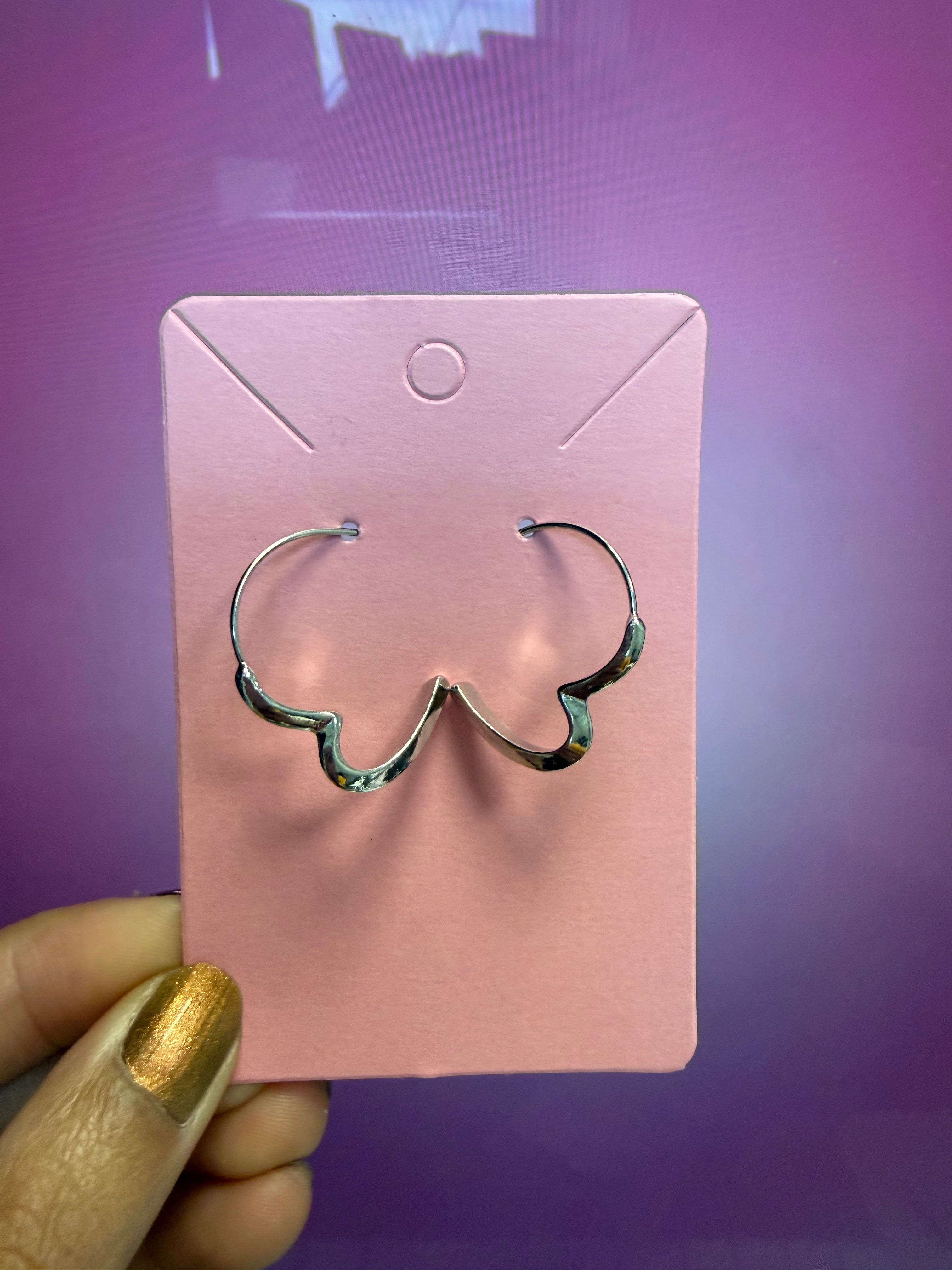 Minimalist Heart Shaped Earrings