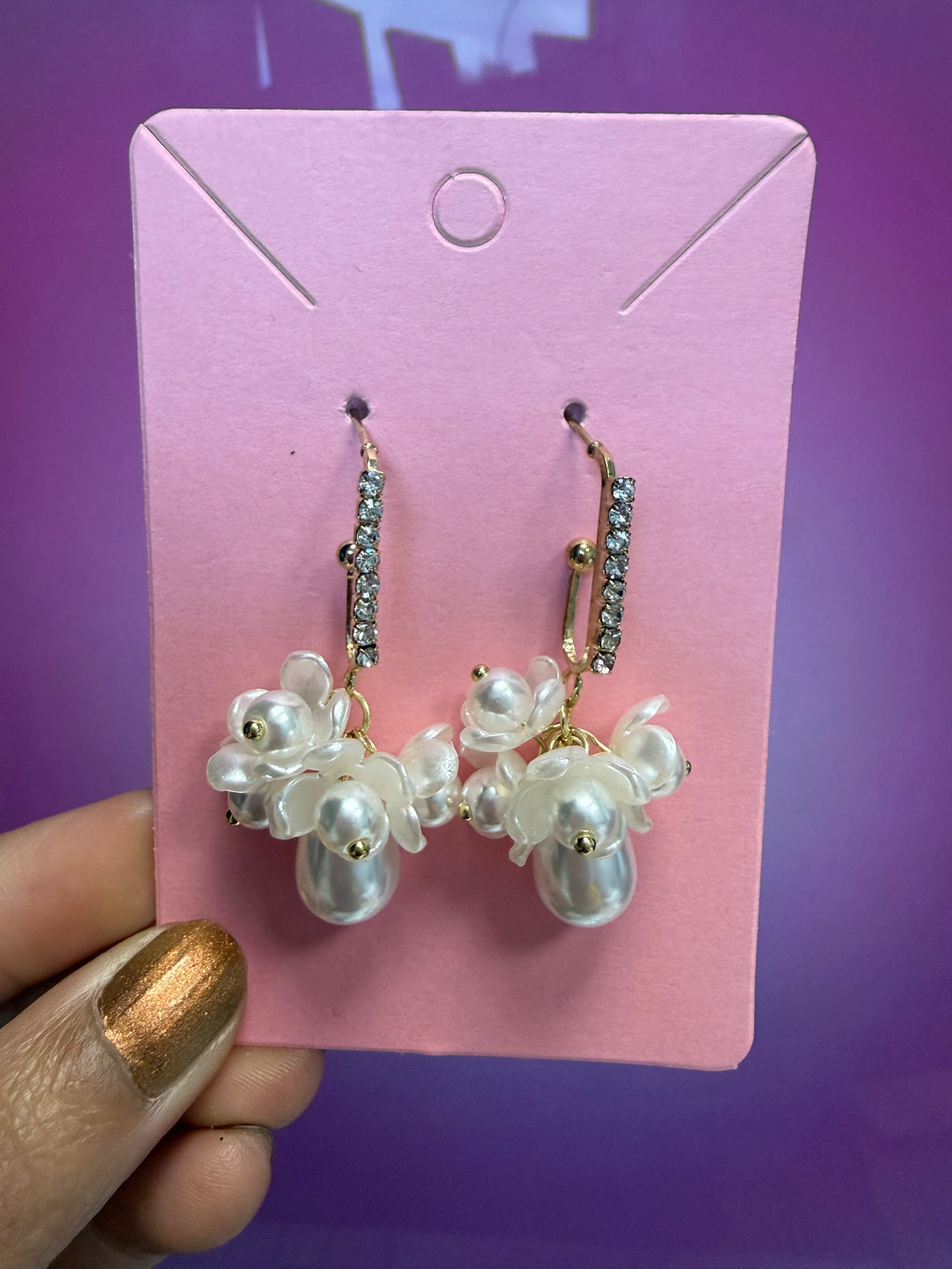 Pear Waterdrop Flower Style