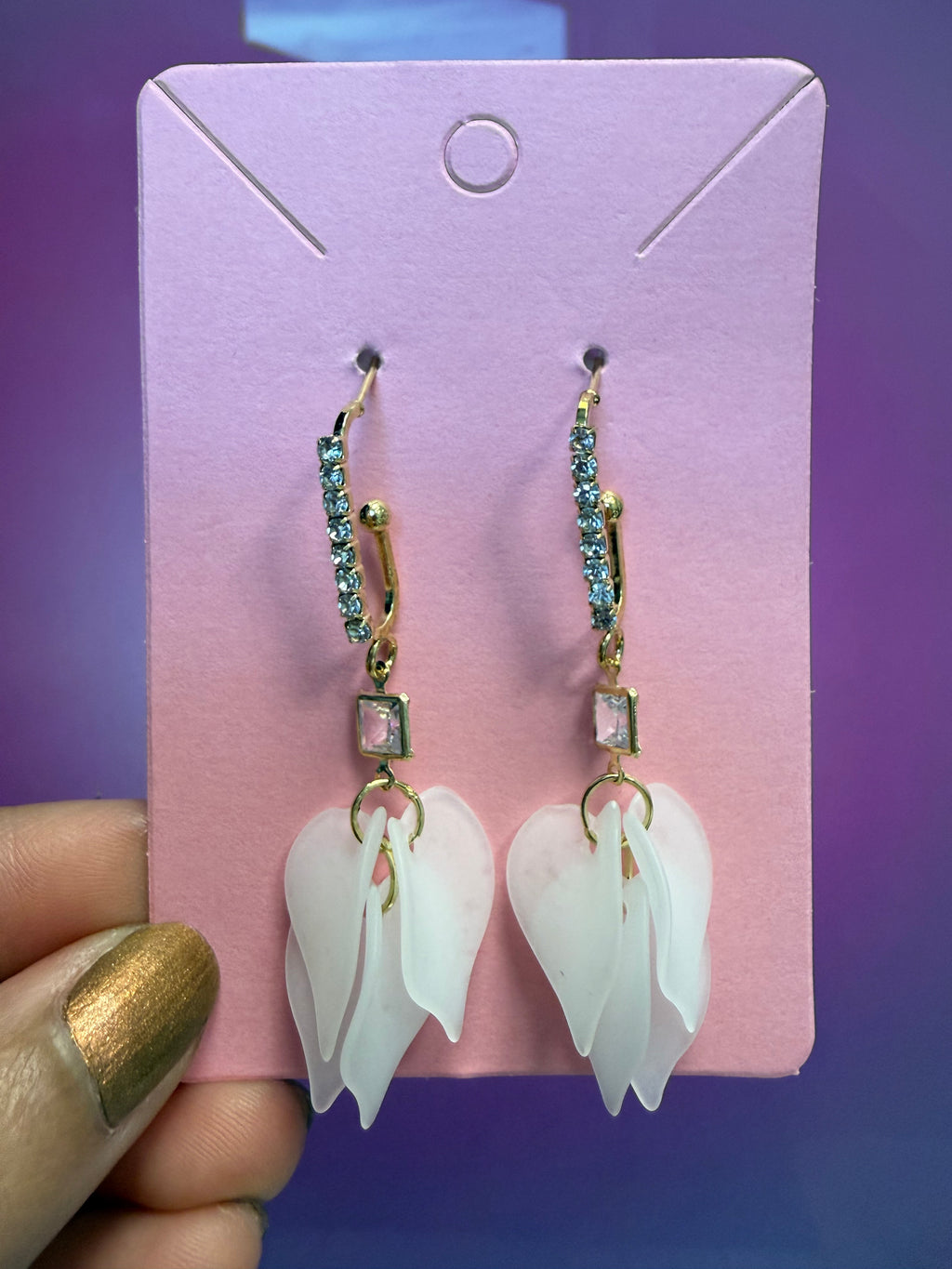 Frosted Petal Tassel