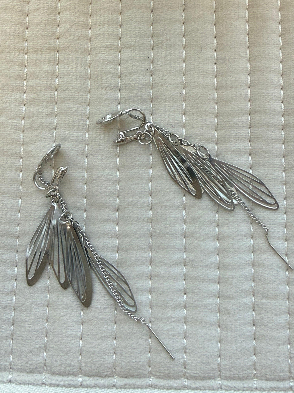 Multi Layer Metal Tassel Ear Clip