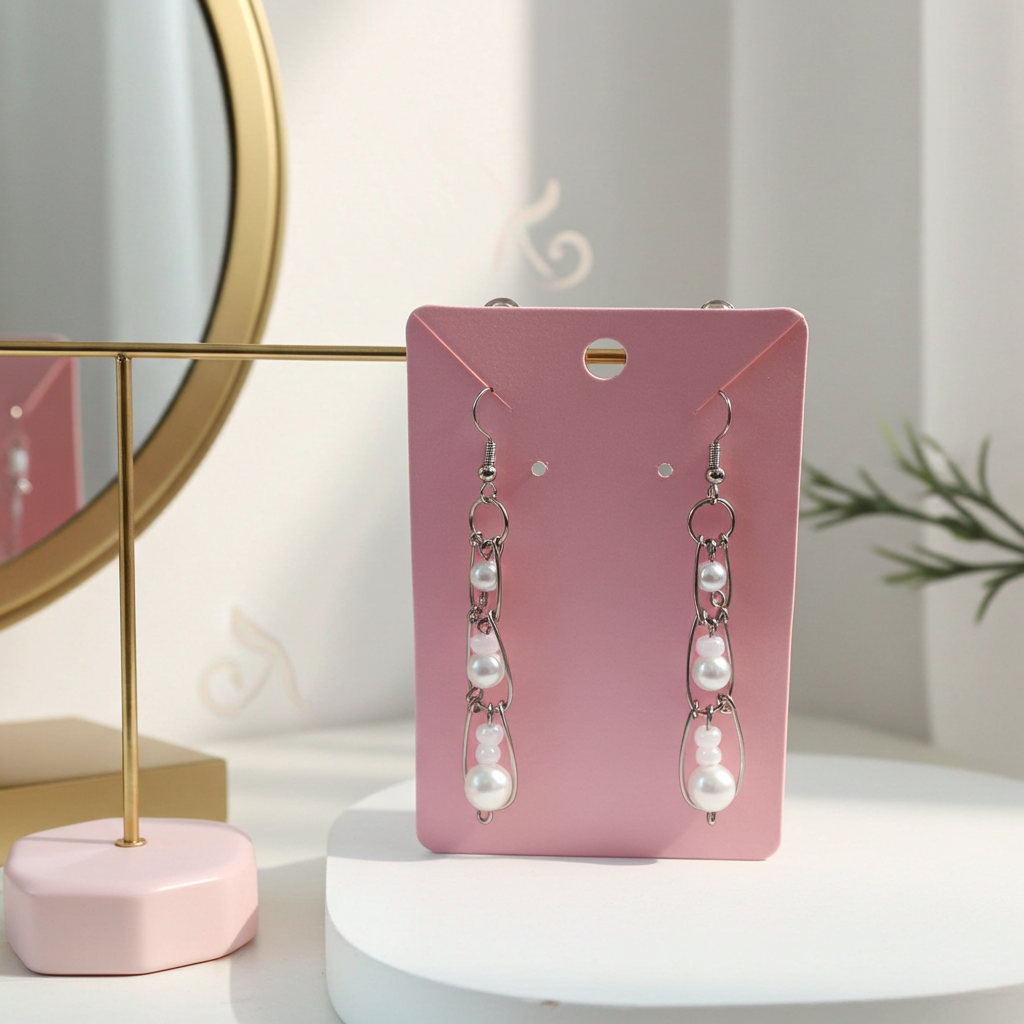 Pearl Chandelier Earrings