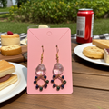 Circle Crystal Elegant Earrings